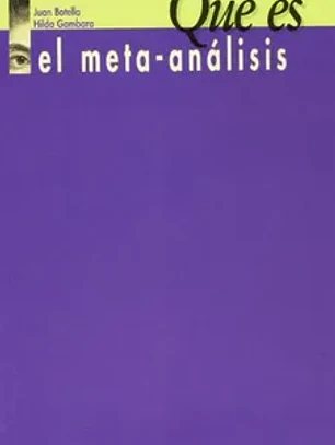 Qué es el meta-análisis