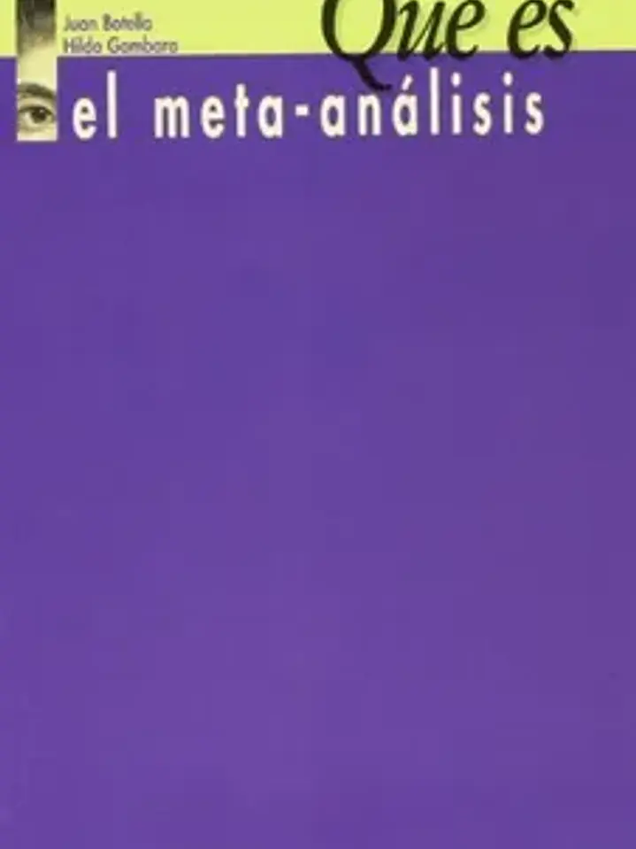 Qué es el meta-análisis 1