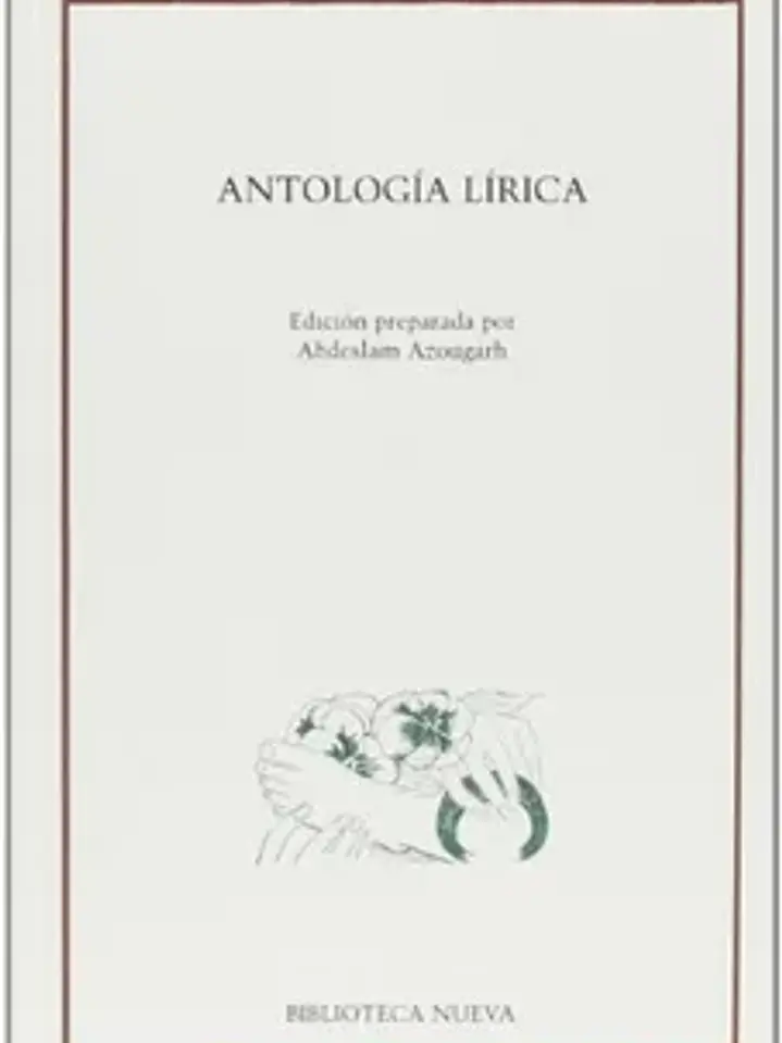 Antología lírica 1