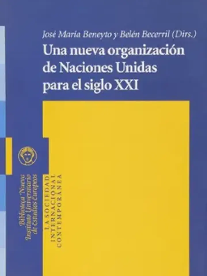 Una nueva organizacion de naciones unidas 1