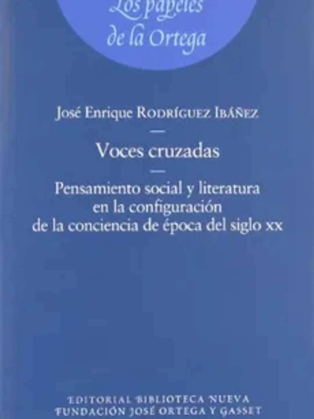 Voces cruzadas. 1
