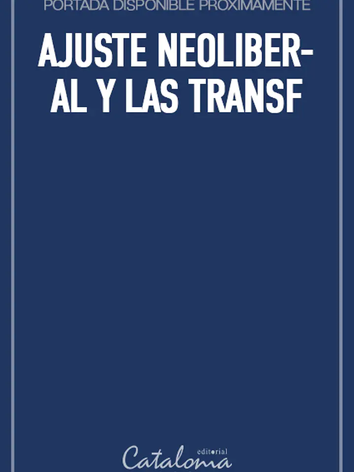Ajuste neoliberal y las transf 1