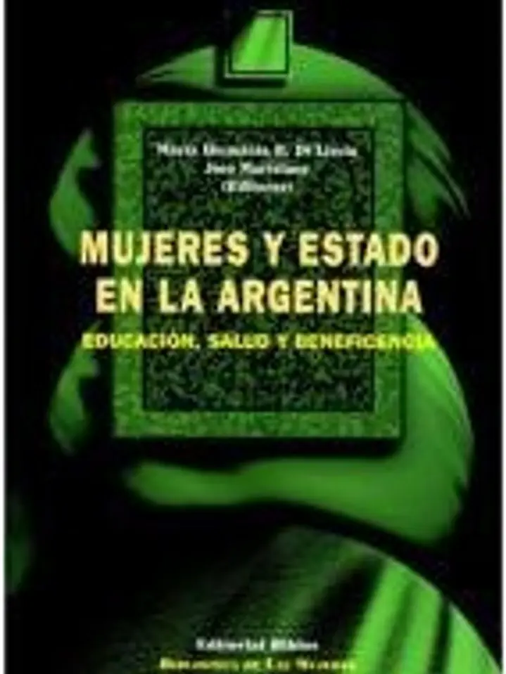 Mujeres y estado en la Argentina 1