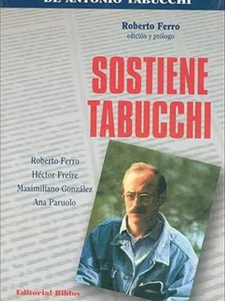 Sostiene tabucchi 1