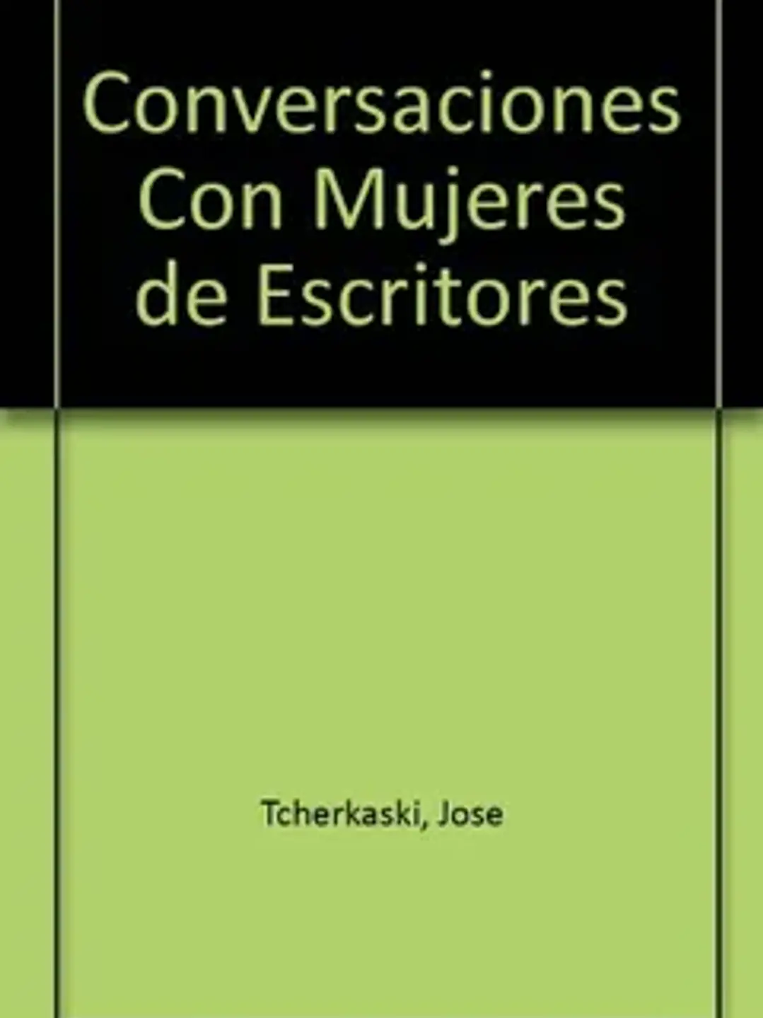 Conversaciones con mujeres de escritores 1
