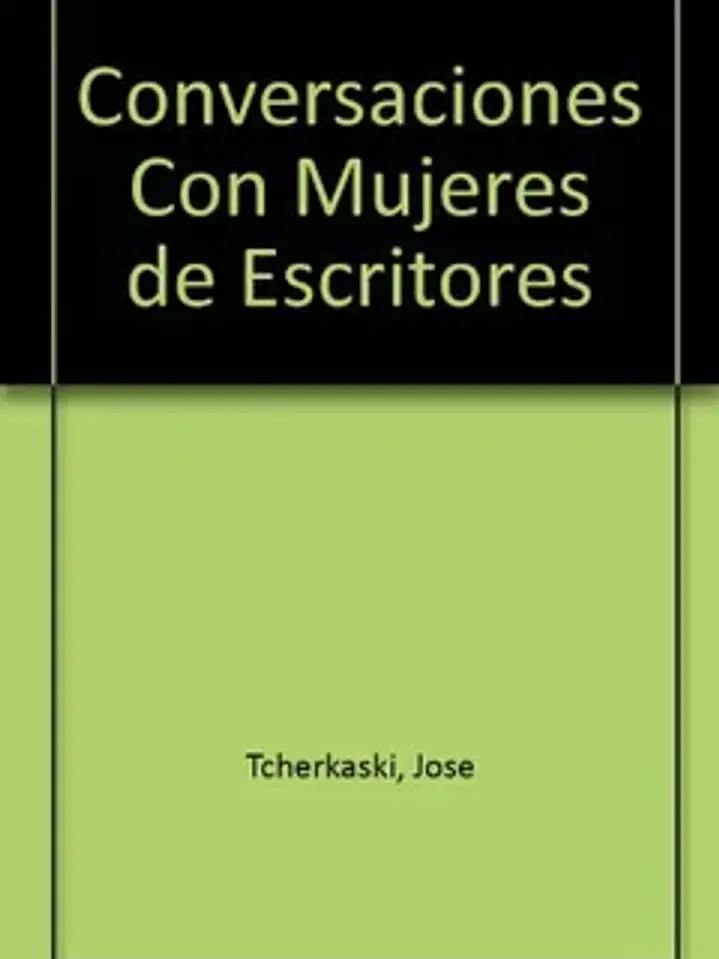 Conversaciones con mujeres de escritores 1