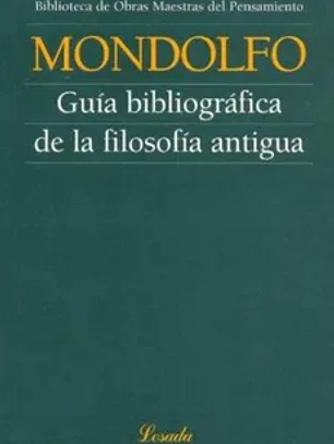 Guia bibliografica de la filosofía antigua