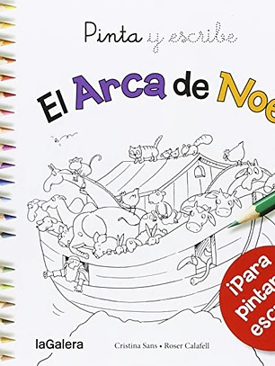 Pinta y escribe el arca de noe