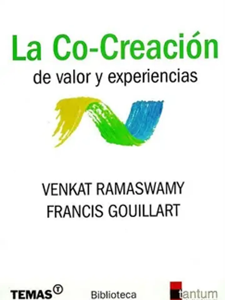 La cocreacion de valor y experiencias 1