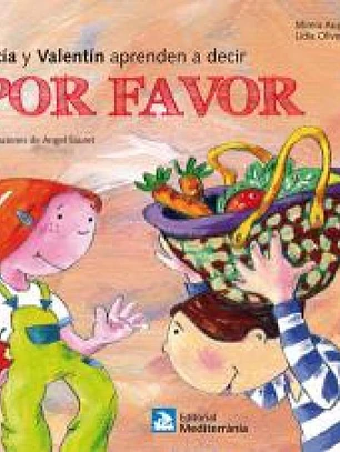 Lucía y valentín aprenden a decir por favor
