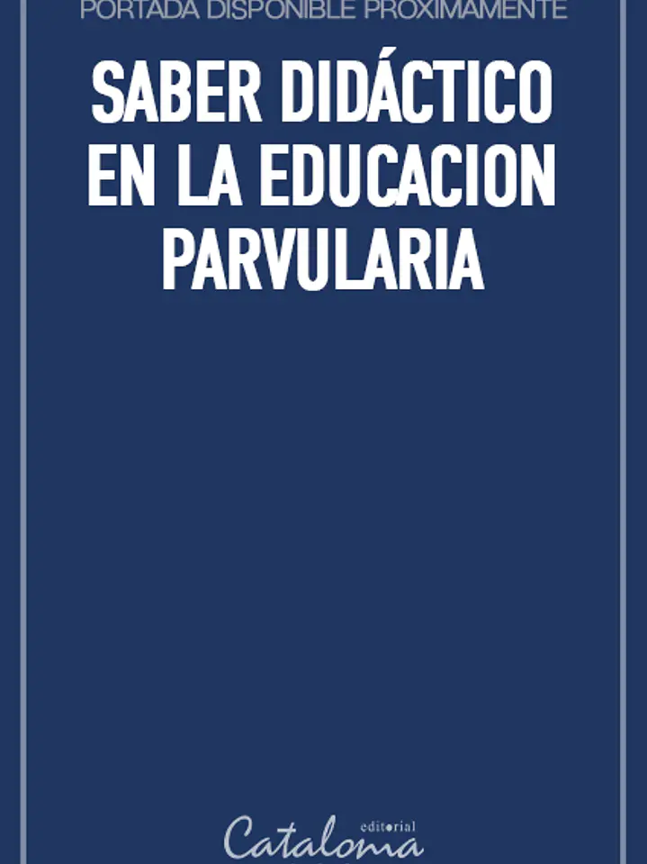 Saber didáctico en la educacion parvularia 1