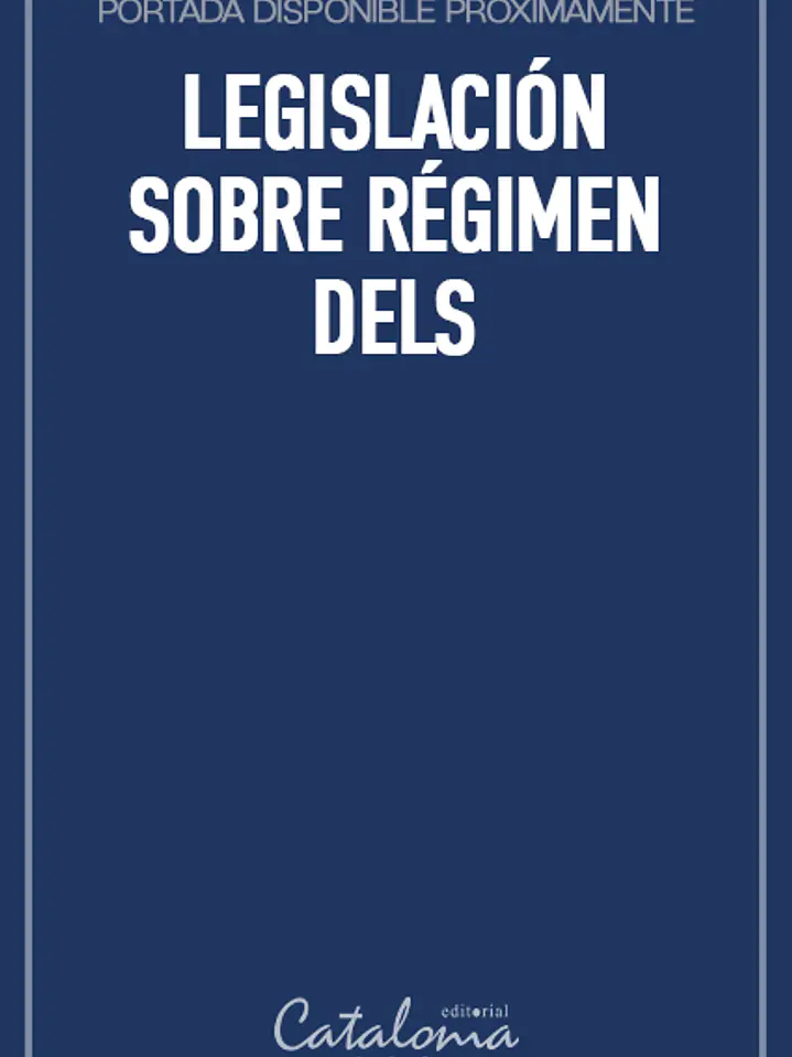 Legislación sobre régimen dels 1