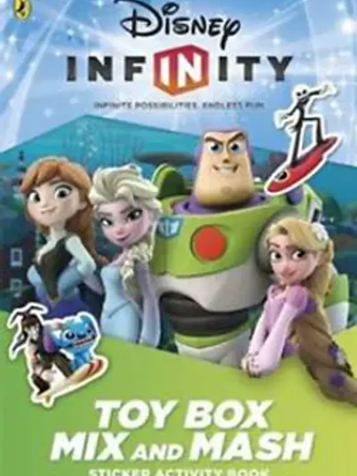 Disney infinity: toy box mix and mash sticker activity book 1