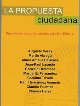 La propuesta ciudadana: una nueva relación sociedad civil-estado (en portugués)