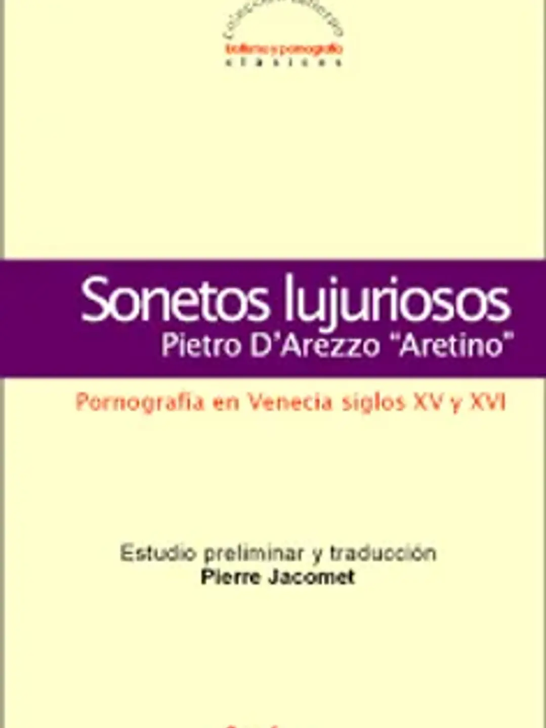 Sonetos lujuriosos 1