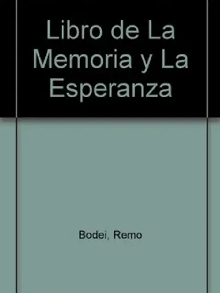 Libro de la memoria y de la esperanza 1