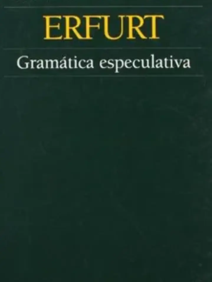 Gramatica especulativa 1