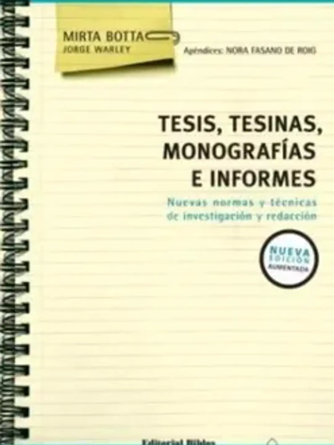 Tesis, tesinas, monografias e informes 1