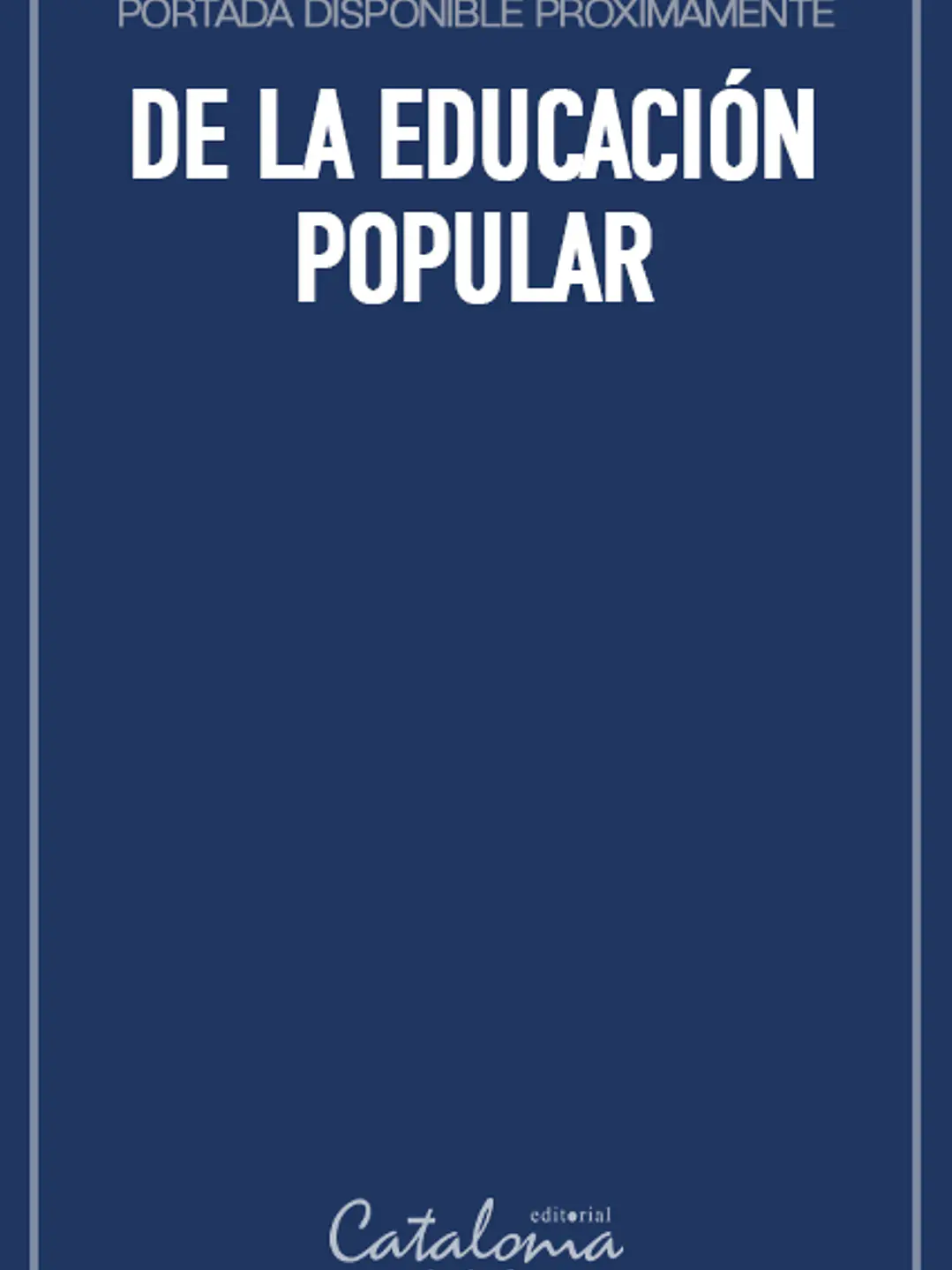 De la educación popular 1
