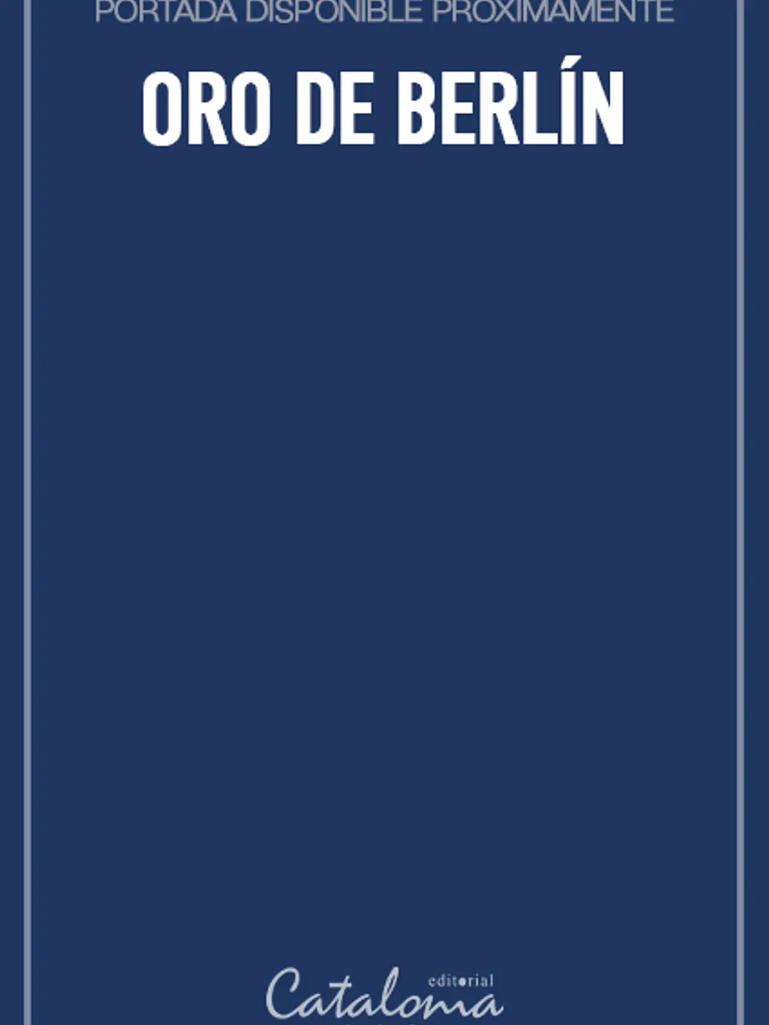 Oro de berlín 1