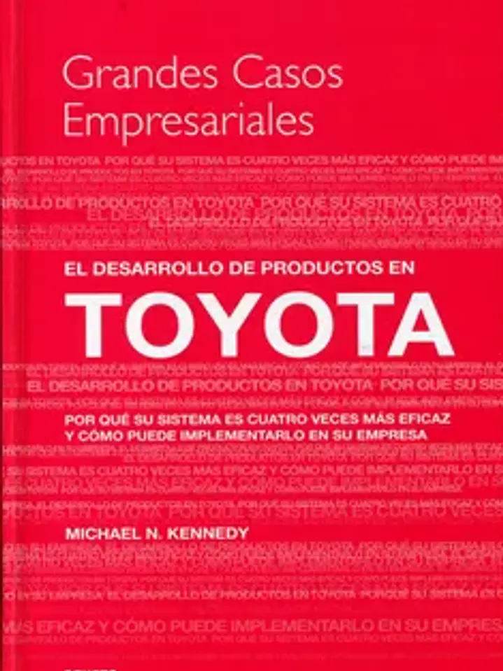 El desarrollo de productos en Toyota (grandes casos empresariales) 1