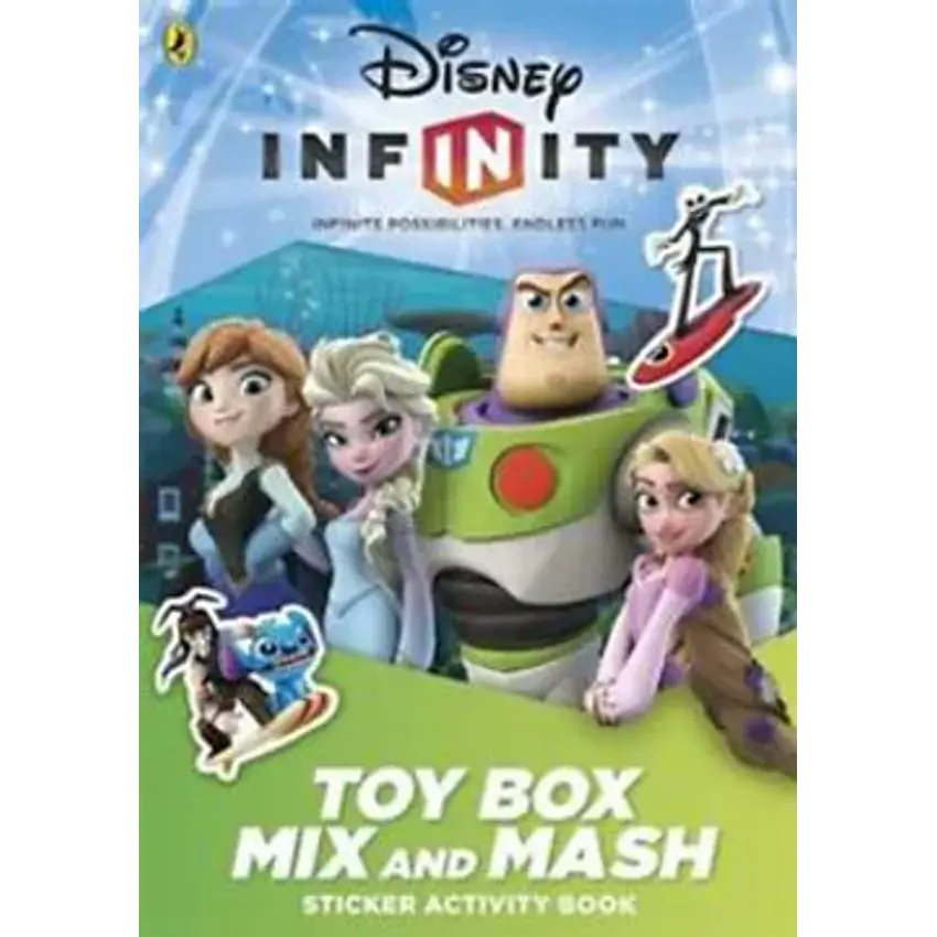 Disney infinity: toy box mix and mash sticker activity book 1
