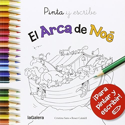 Pinta y escribe el arca de noe