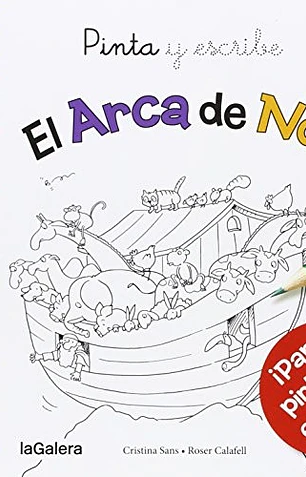 Pinta y escribe el arca de noe