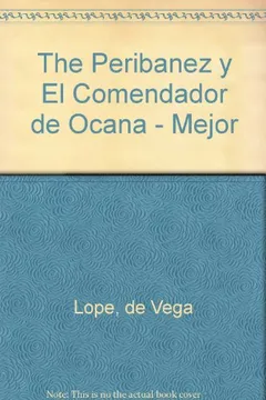 The peribanez y el comendador