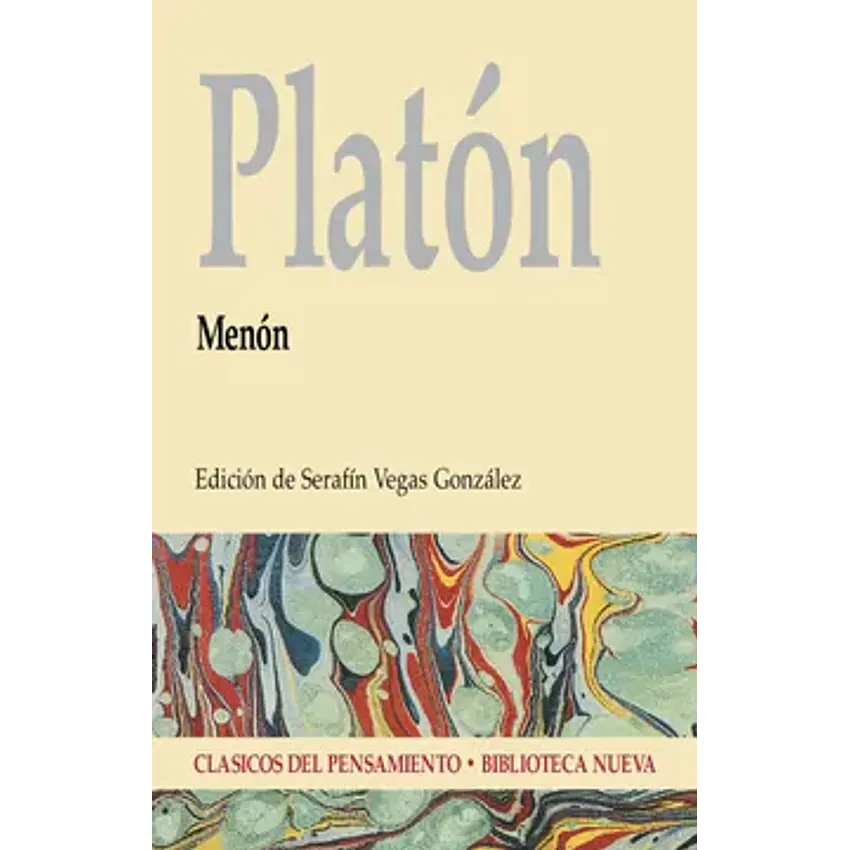Menón (clásicos del pensamiento) 1