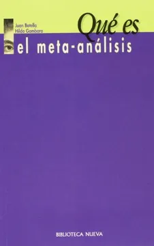 Qué es el meta-análisis