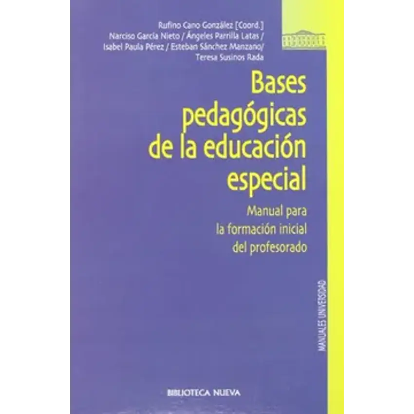 Bases pedagógicas de la educación 1