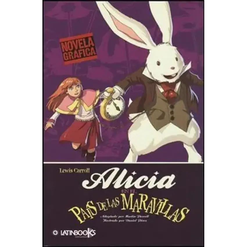 Alicia en el país de las maravillas novela grafica 1