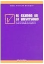 Examen en la universidad, el