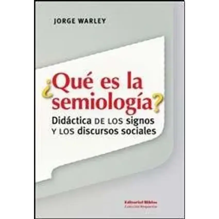 Qué es la semiología? 1