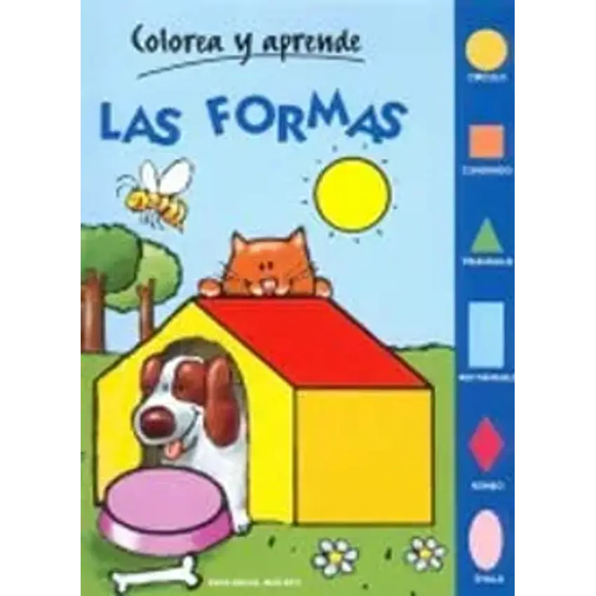 Las formas (colorea y aprende) 1