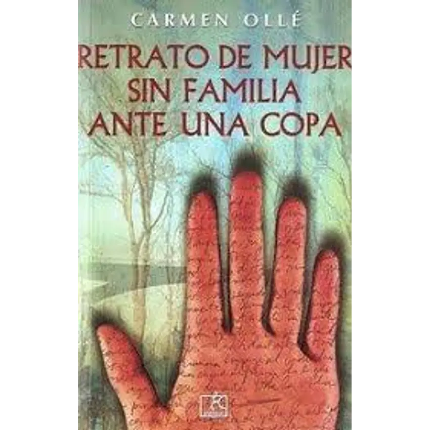 Retrato de mujer sin familia ante una copa 1