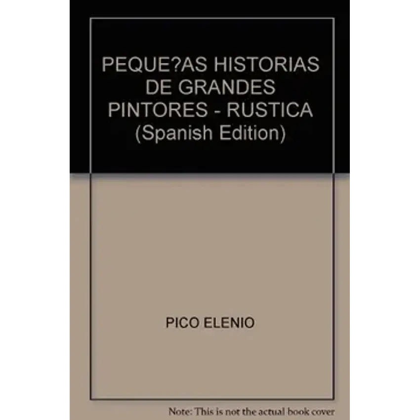 Pequeñas historias de grandes pintores (tapa rustica) 1