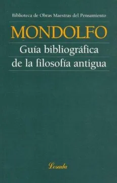 Guia bibliografica de la filosofía antigua