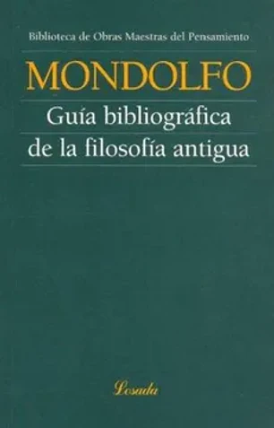 Guia bibliografica de la filosofía antigua