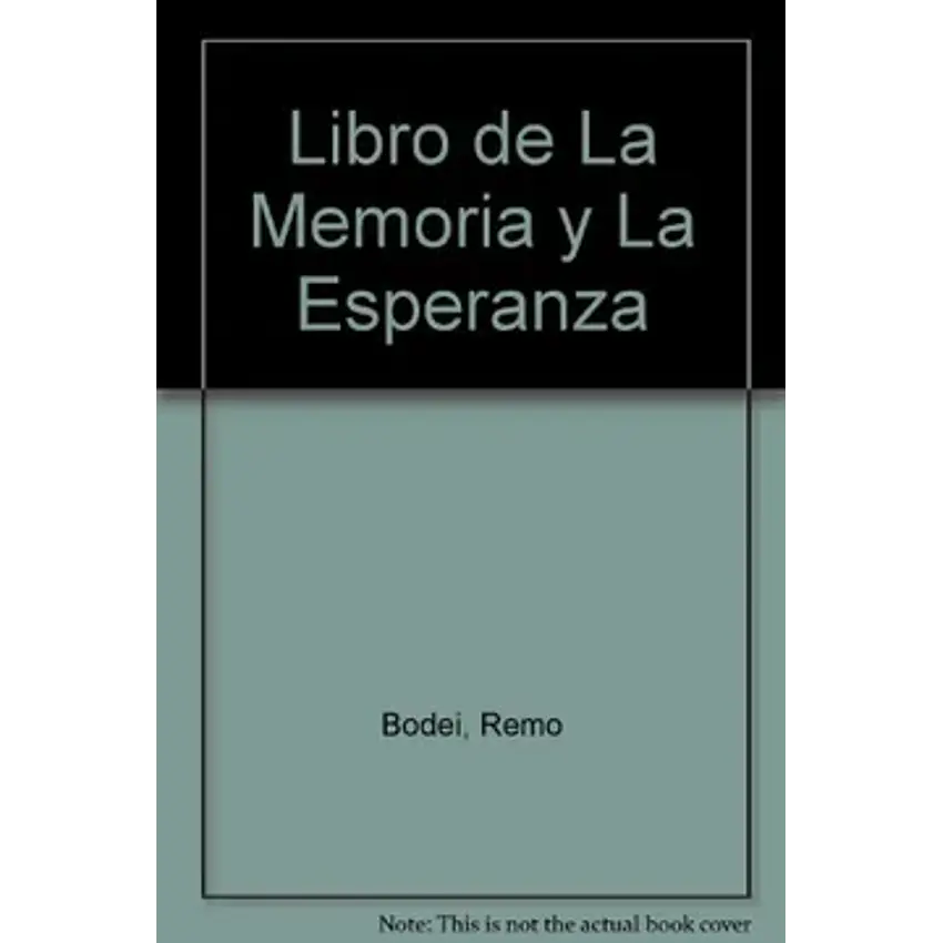 Libro de la memoria y de la esperanza 1