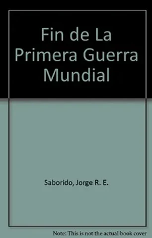 Fin de la primera guerra mundial