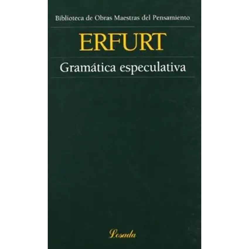 Gramatica especulativa 1