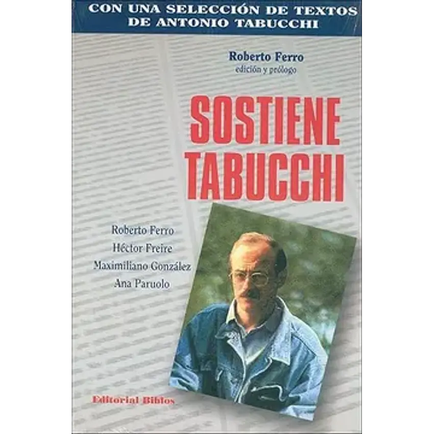 Sostiene tabucchi 1