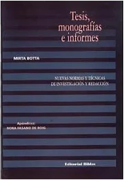 Tesis monografias e informes
