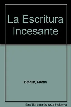 La escritura incesante