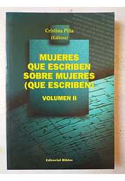 Mujeres que escriben sobre mujeres (que escriben) (biblioteca