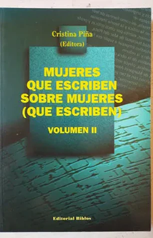 Mujeres que escriben sobre mujeres (que escriben) (biblioteca