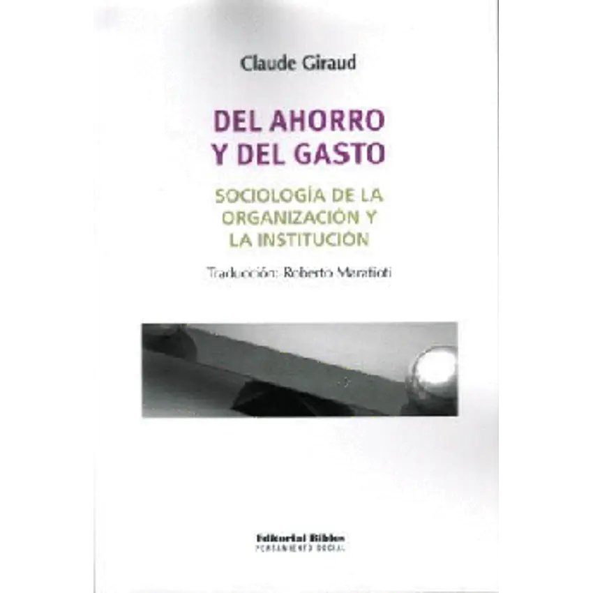 Del ahorro y del gasto 1