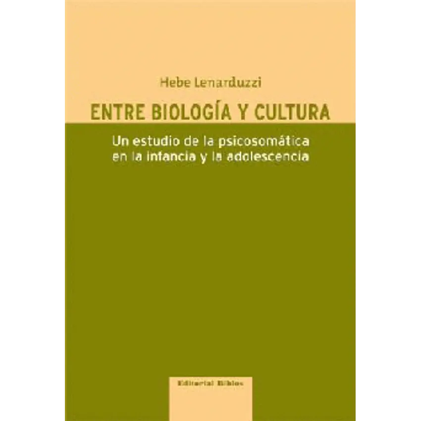 Entre biologia y cultura 1